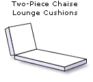 Two-Piece Outdoor Lounge Chair